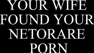 She found your porn collection....
